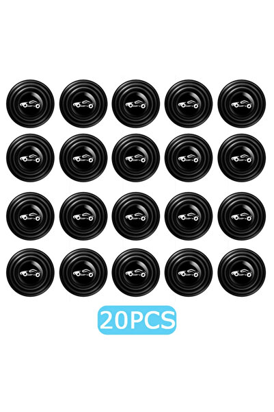 Choice1 20pcs with logo 10-20pcs Car Door Silicone Anti Shk Pad Universal Tru...