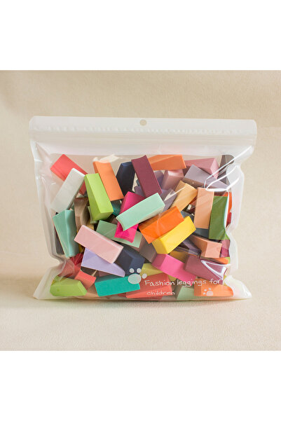 Choice5 100 قطعة - ألوان متنوعة، 20/60/100 قطعة من إسفنجات المكياج على شكل إس...