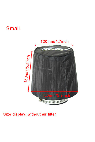 choice2 Small Cone Air Filter Protective Cover Universal Waterproof Dustproof...