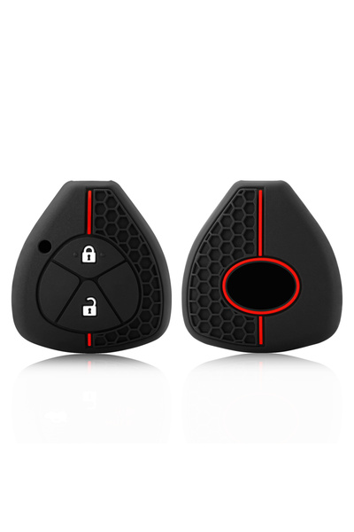 Choice 2 Buttons Silicone Car Remote Key Case Cover Shell Fob for Toyota Yari...