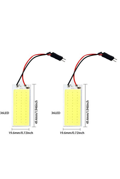Choice11 36 مصباح LED، قطعتان، من 1 إلى 8 قطع، T10 W5w COB، 18 SMD، 24 SMD، 3...