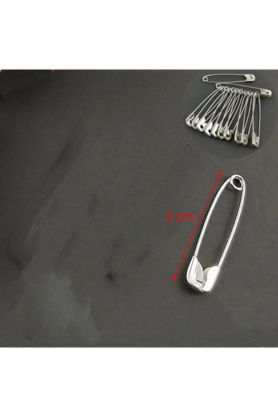 Choice3 مشابك ورق مطلية بالنيكل مقاومة للصدأ، طولها 3 سم، 20 قطعة/عبوة، متعدد...