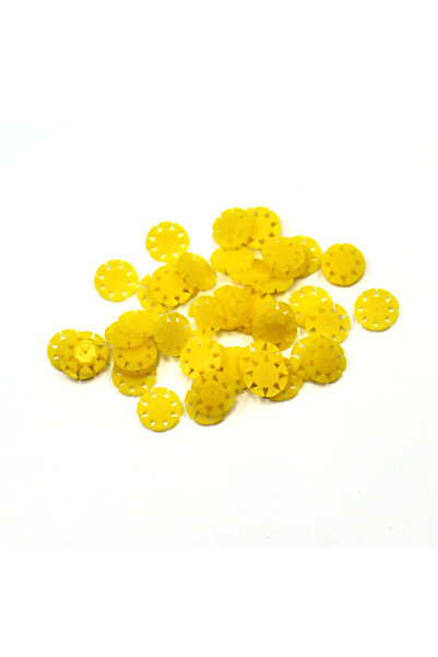 Choice 100pcs Yellow 100pcs Dental Endo Files Stoppers Disinfection Counters ...