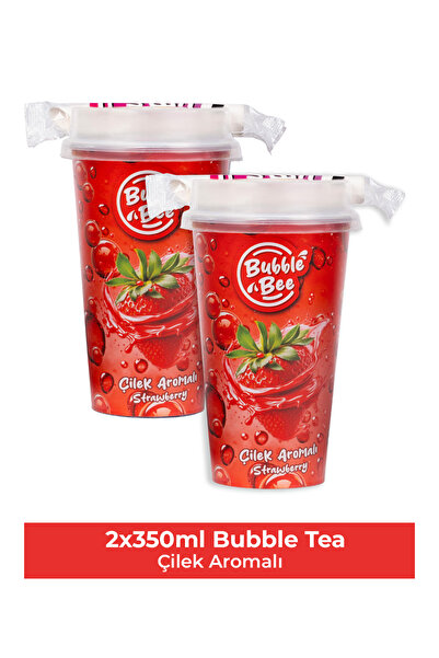 Bubble Bee Tea Çilek Aromalı - 2 Adet