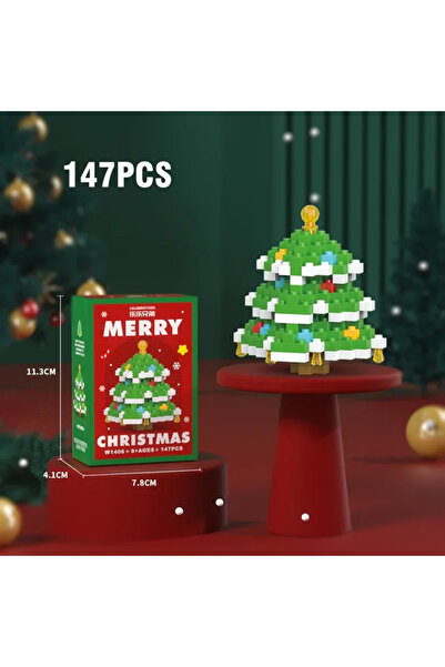 Choice10 شجرة عيد الميلاد، هدايا عيد الميلاد، سلسلة بناء المكعبات، بابا نويل،...