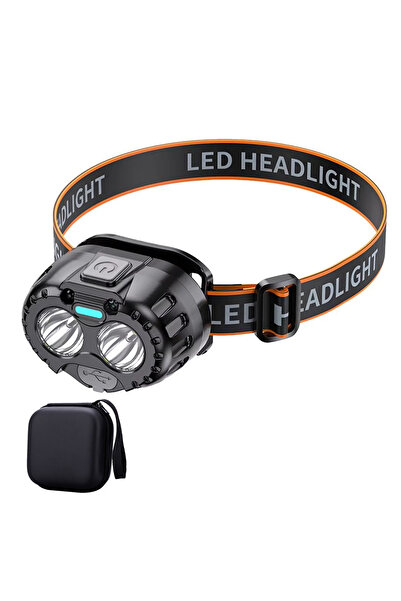 Choice1 مصباح رأس هايناست T-290 مع حقيبة ، قابل لإعادة الشحن، مزود بمستشعر LE...