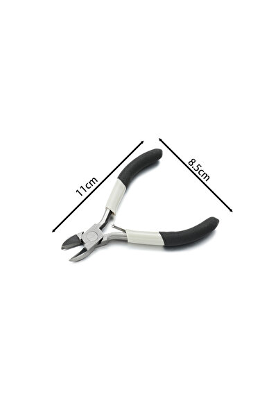 Choice1 كماشة قطع قطري من الفولاذ عالي الكربون لصنع المجوهرات، متينة، بإبرة م...