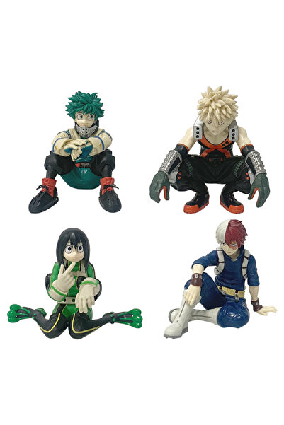 Choice10 مجموعة بانداي المكونة من 4 قطع في حقيبة OPP، شخصيات أنمي أكاديمية بط...