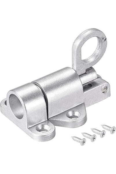 Choice1 Silver Multi-purpose Spring Door Window Bolt Lk Automatic&Self-closin...