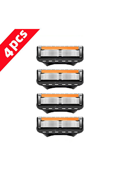 Choice5 4 قطع من شفرات الحلاقة الرجالية الكهربائية ذات 5 طبقات، ماكينة حلاقة ...