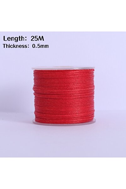 Choice4 0.5mm 10 25M Thickness Waxed Thread For Leather Waxed Cord 0.5mm Bead...