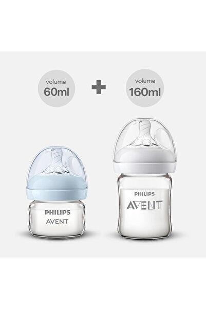 Choice1 فيليبس 60 مل و160 مل، قطعتان، فيليبس أفينت 60 مل و125 مل، زجاجة رضاعة...