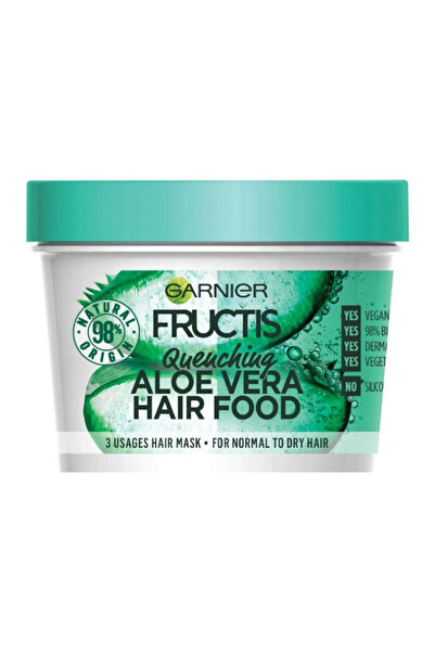 Garnier Fructis Masca pentru Par Hair Food Aloe Vera, pentru Parul Deshidrata...