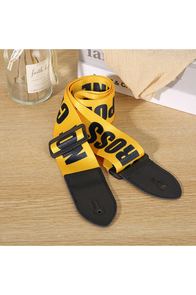 Choice4 Yellow Guitar Strap Classical Guitar Electric Guitar Bass Universal S...