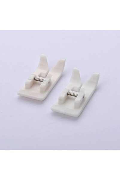 choice2 White-2pcs Sewing Machine Presser Foot Snap on Foot for Sewing Accessory