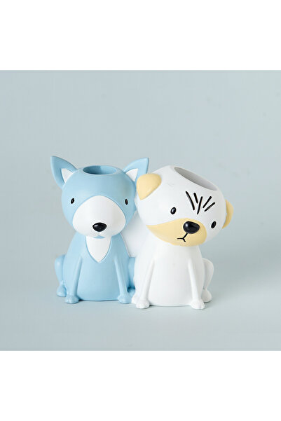 Generic Joy Harper Pets Resin Brush Stand - 12.5x7x9.8 cm