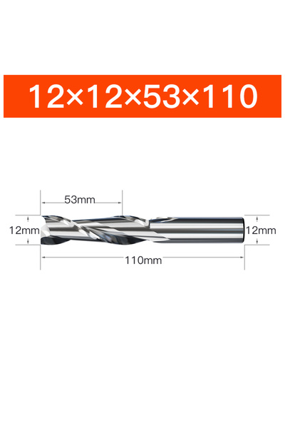 Choice15 2011091534 HUHAO 4 6 8 20mm HRC65 قاطع تفريز HSS M2 طرفي من الكربيد ...