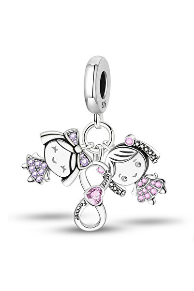 Choice10 TCE0669P10 خرزات على شكل قلب من الفضة الإسترليني عيار 925 بتصميمات ل...