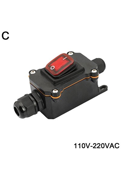 Choice1 مفتاح ثنائي الرأس 110 فولت/220 فولت عالي الطاقة، مقاوم للماء بمعيار I...