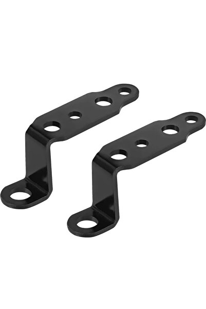 Choice4 قطعتان - أسود، حامل مصباح أمامي LED للدراجة النارية، من 1 إلى 3 قطع، ...