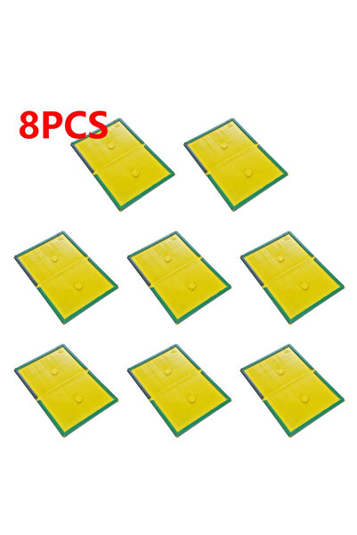 Choice7 8 قطع من ألواح الغراء (1-25 قطعة) غير سامة، لاصقة فعالة للغاية ضد الف...