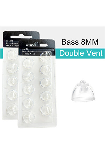 Choice 8 مم (عبوتان) (عبوتان/20 قطعة) أغطية سماعات أذن لسماعات أوتيكون ميني ف...