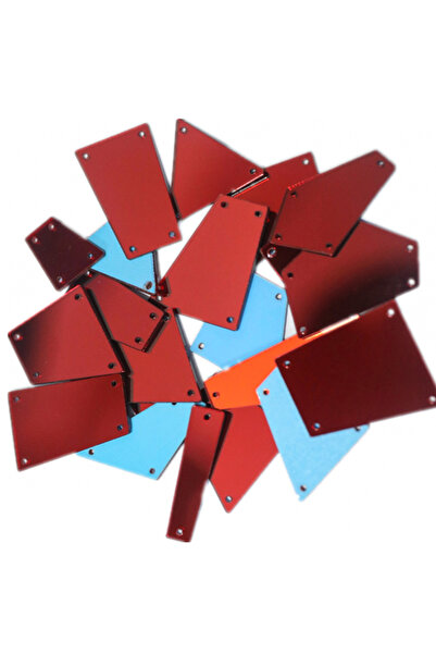 Choice47 مزيج 100 قطعة من الكريستال الشفاف بلون سيام داكن، و30 قطعة بأحجام مت...