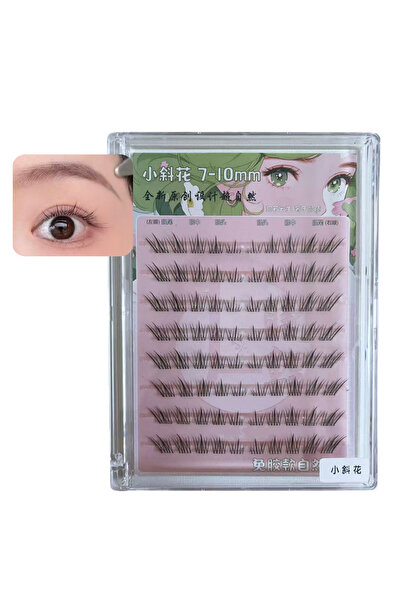 Choice1 رموش صناعية لاصقة من وينكلور، لون أسود ميكس، بتصميم جديد، بنقشة زهرة ...