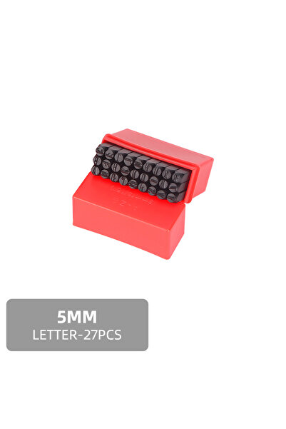 Choice11 5mm Letters QJH Number Stamp (0-9) Letter Stamp Set (A-Z) Punch Perf...