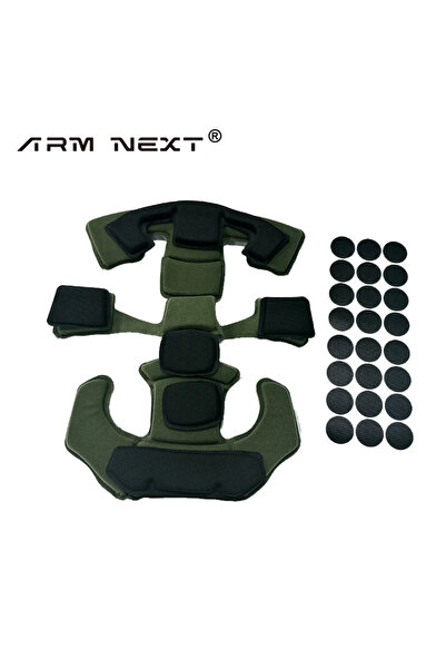 Choice5 نظام تعليق خوذة تكتيكية من Green Liners مع حبل تعليق وحزام ذقن لفريق ...