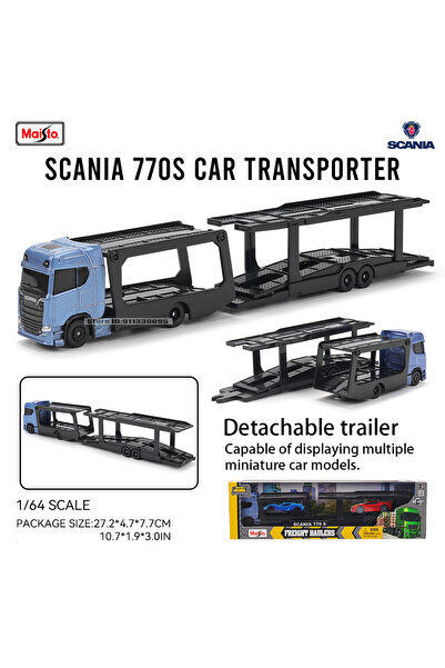 Choice10 Maisto SCANIA 770 S Maisto 1:64 SCANIA 770 S فولفو رافعة شوكية مركبة...