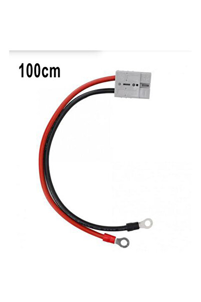 Choice1 كابل توصيل صناعي بطول 100 سم، بقدرة 50 أمبير، مزود بقابس أندرسون وطرف...