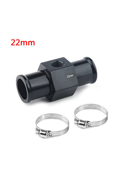 choice2 22mm 1/8 Npt Hose Adapter Water Temp Pipe Sensor Black Water Temp Gau...