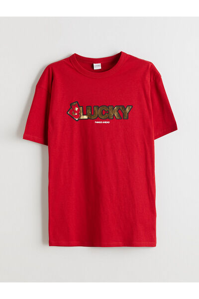 LC Waikiki طاقم الرقبة الصبي تي شيرت