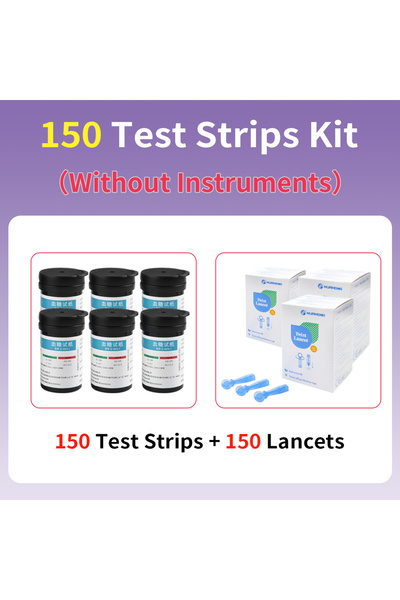 choice2 مجموعة شرائط اختبار مكونة من 150 قطعة، متوفرة بأحجام 50/100/150/200 ق...