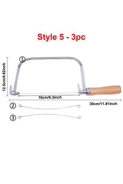 Choice3 أداة تشكيل الصابون الخشبية 5، أداة تسوية الصابون الخشبية القابلة للتع...
