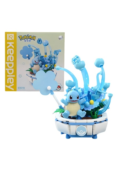 Choice5 بدون صندوق، سكويرتل بوكيمون، اصنعها بنفسك، نبات في أصيص زهور، لعبة بن...