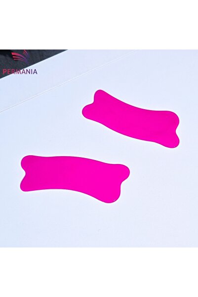 Choice3 Rose Red PERMANIA 1 Pair Under Eye Patch Silicone for Korean Lash Lif...