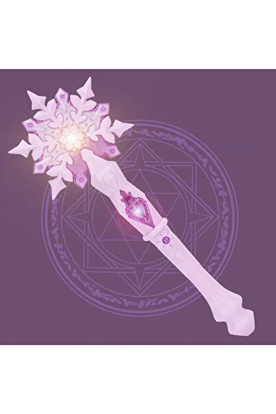 Choice1 Purple Princess Snow Wand Toy Fairy Girls Glowing Wands Christmas Hal...