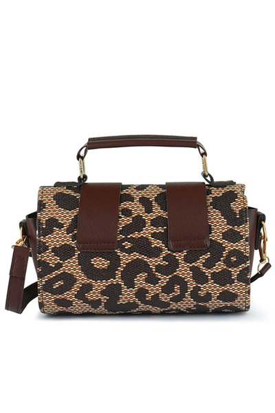 london Rag Women Brown Printed Sling Bag