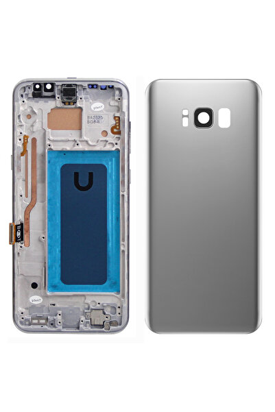 Choice5 غطاء إطار فضي لشاشة عرض S8 Plus لهاتف S8 Plus S8+ G955 G955F، شاشة LC...