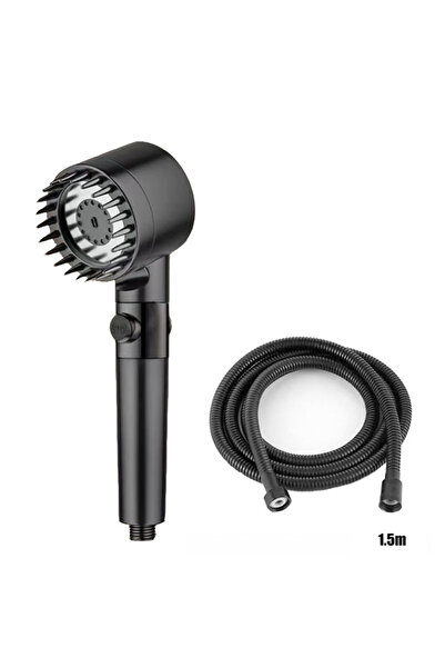 Choice15 بدلة سوداء C، ثلاث سرعات قابلة للتعديل، لوازم حمام، تدليك الرأس، دش ...