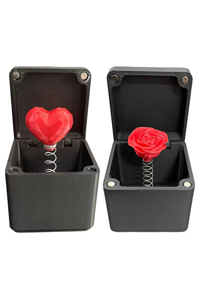 Choice 5x5x5cm Romantic gift box Fun Love Rose Pop-up Surprise Gift Box Prank...
