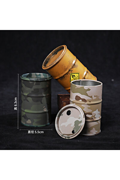 Choice17 3 قطع من نماذج براميل الزيت الصغيرة المصنوعة من الحديد الزهر، نموذج ...