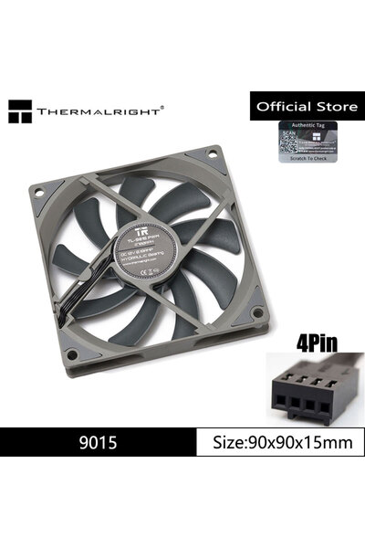 Choice3 لون ثابت، أخرى، TL-9015، Thermalright TL-9015، مروحة فائقة النحافة 9 ...