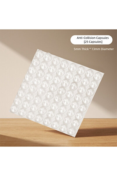 Choice5 25 كبسولة سيليكون مضادة للصدمات للاستخدام المنزلي - 13-5 مم - لمقابض ...