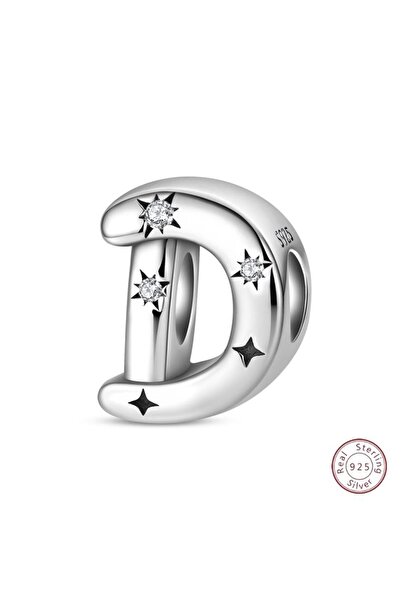 Choice3 PAC1957-D 925 Sterling Silver 26 Alphabet A-Z Charms Star Letter Bead...