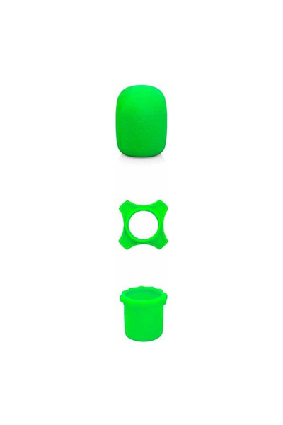 Choice4 style 2 - green Wireless Handheld Microphone Silicone Ring Anti Rolli...
