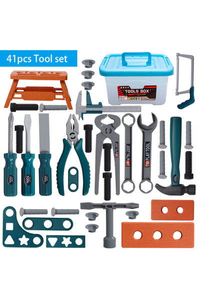 Choice3 مجموعة أدوات إصلاح وتفكيك المباني للأطفال مكونة من 41 قطعة، تتضمن مفك...