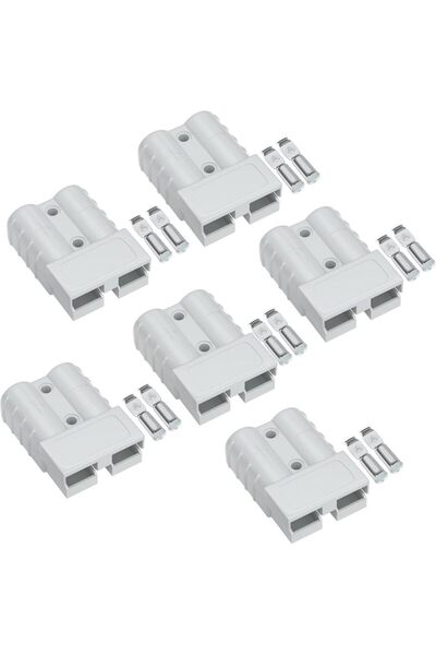 choice2 6pcs Grey 10Pcs 50Amp Power Connector Plug 50A Quick Connect Disconne...